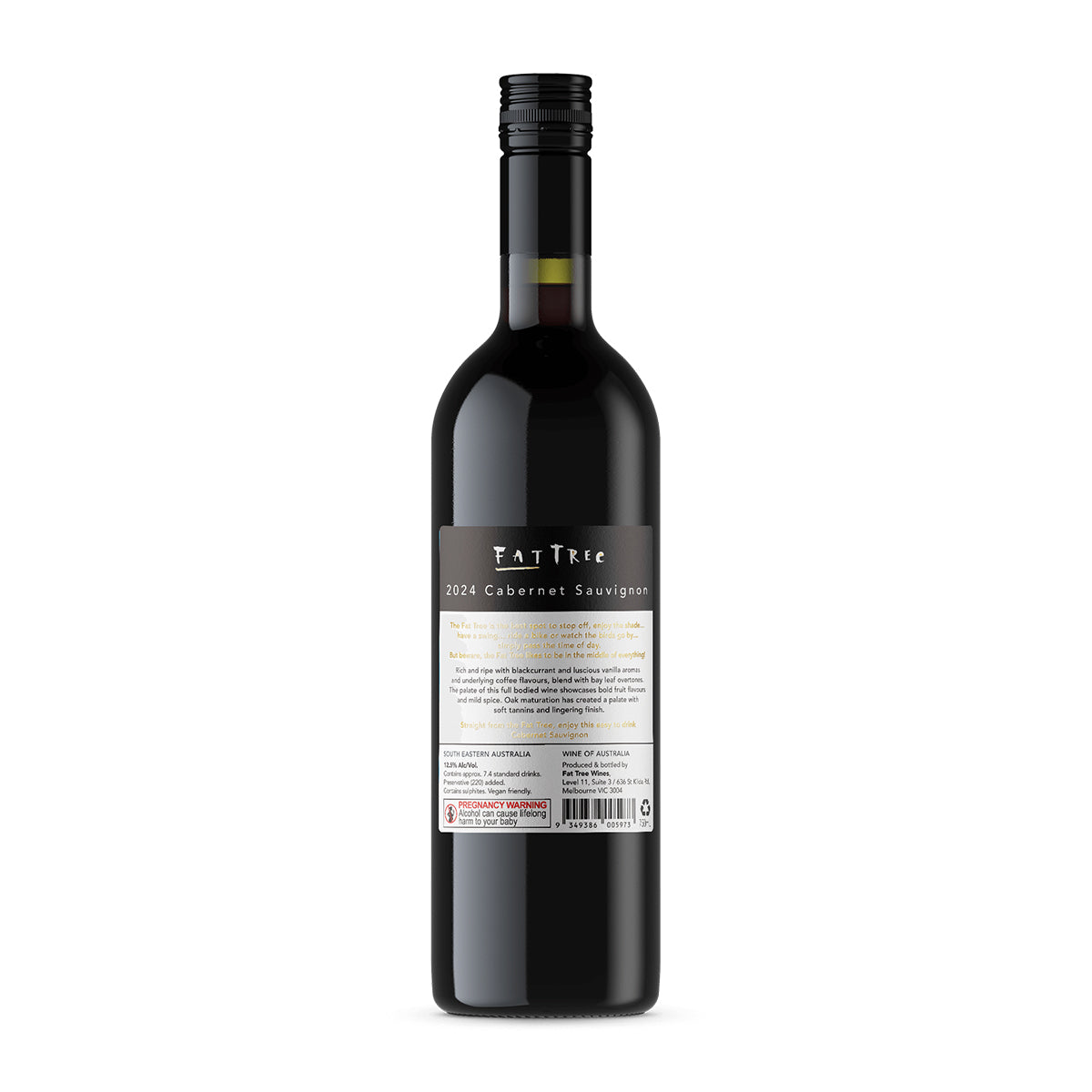 2024 Fat Tree Cabernet Sauvignon 750ML (12 Bottles)