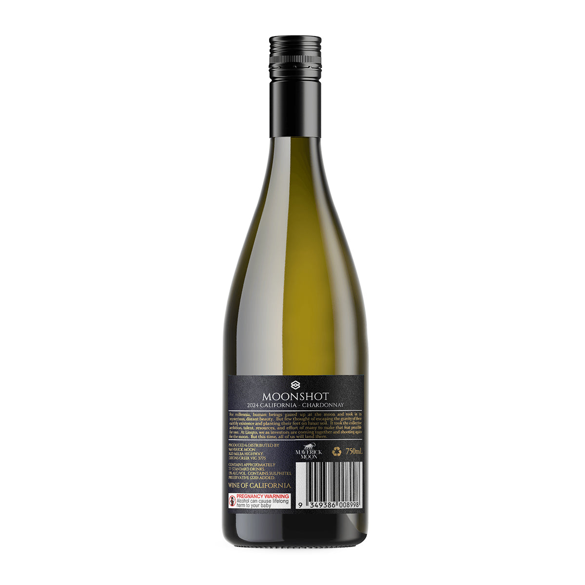2024 Moonshot California Chardonnay (12 Bottles)