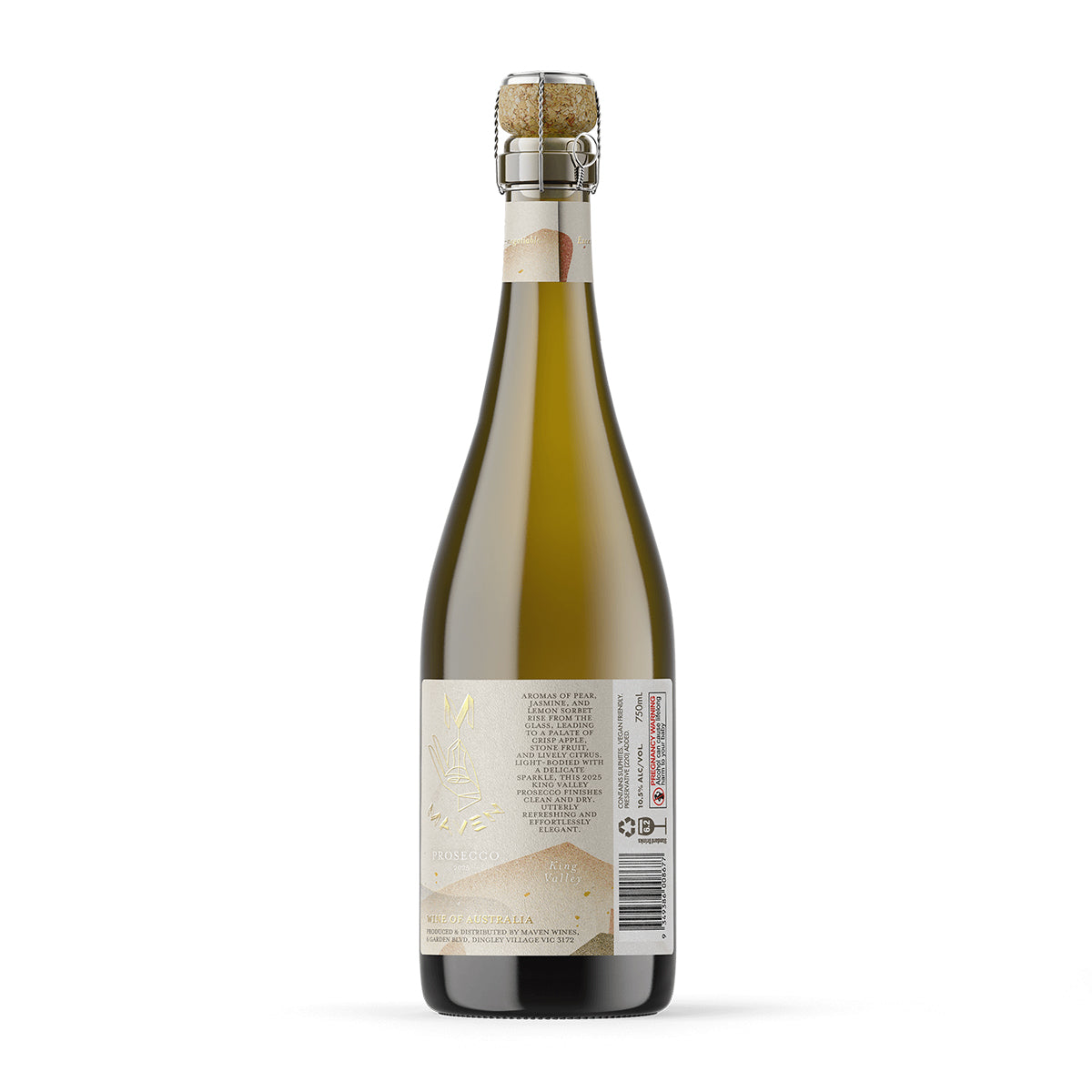 2025 Maven Prosecco 750ML (12 Bottles)