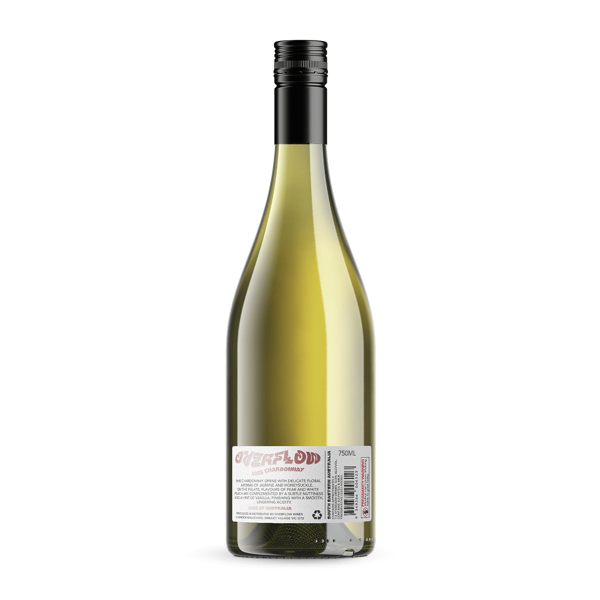 2025 Overflow Chardonnay 750ML (12 Bottles)