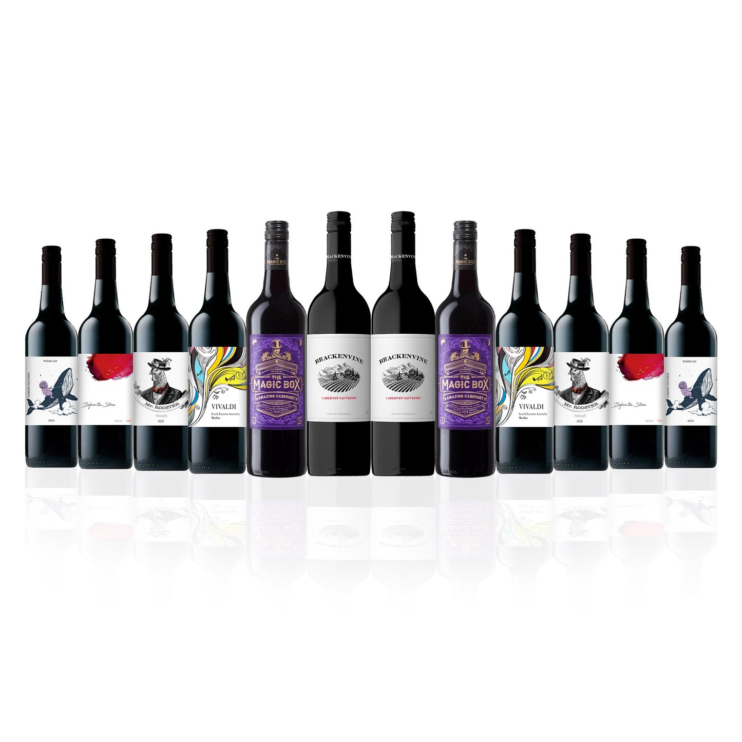 Mixed Aussie Red Wine Dozen 4.0 (12 bottles)