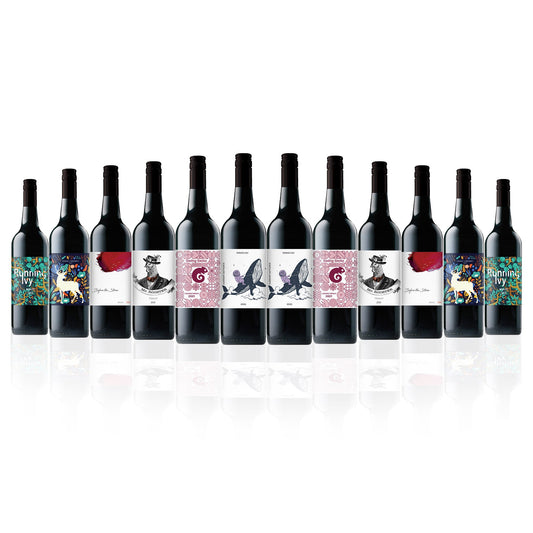 Mixed Aussie Red Wine Dozen (12 bottles)