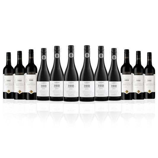 Hardy's HRB Mixed Wine Dozen (12 Bottles)