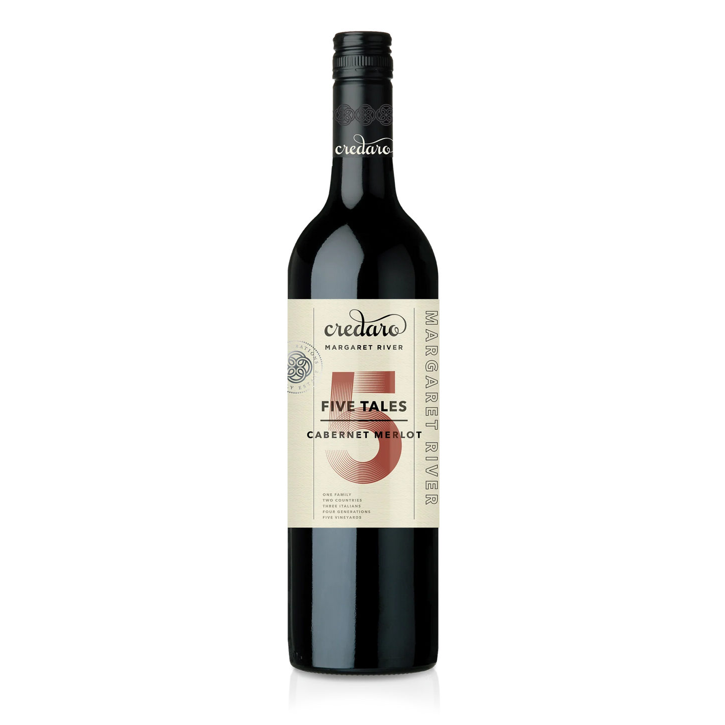 Credaro Five Tales Cabernet Merlot 2023 (12 bottles)