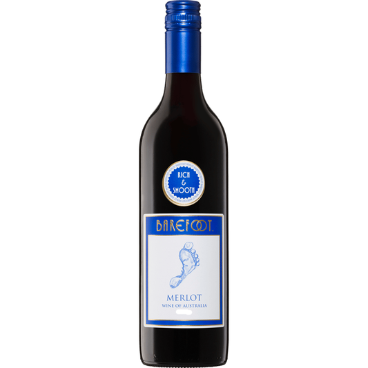 Barefoot Merlot, South East Australia NV (12 bottles)