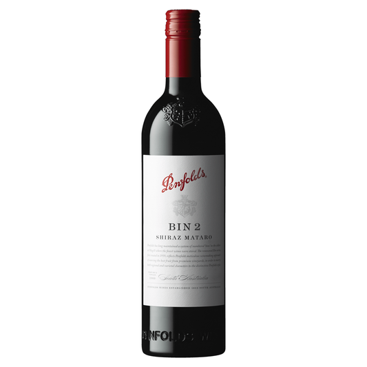 Penfolds Bin 2 Shiraz Mataro South Australia 2019 (6 Bottles)