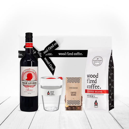 Beans and Bottle Gift Hamper - Shiraz