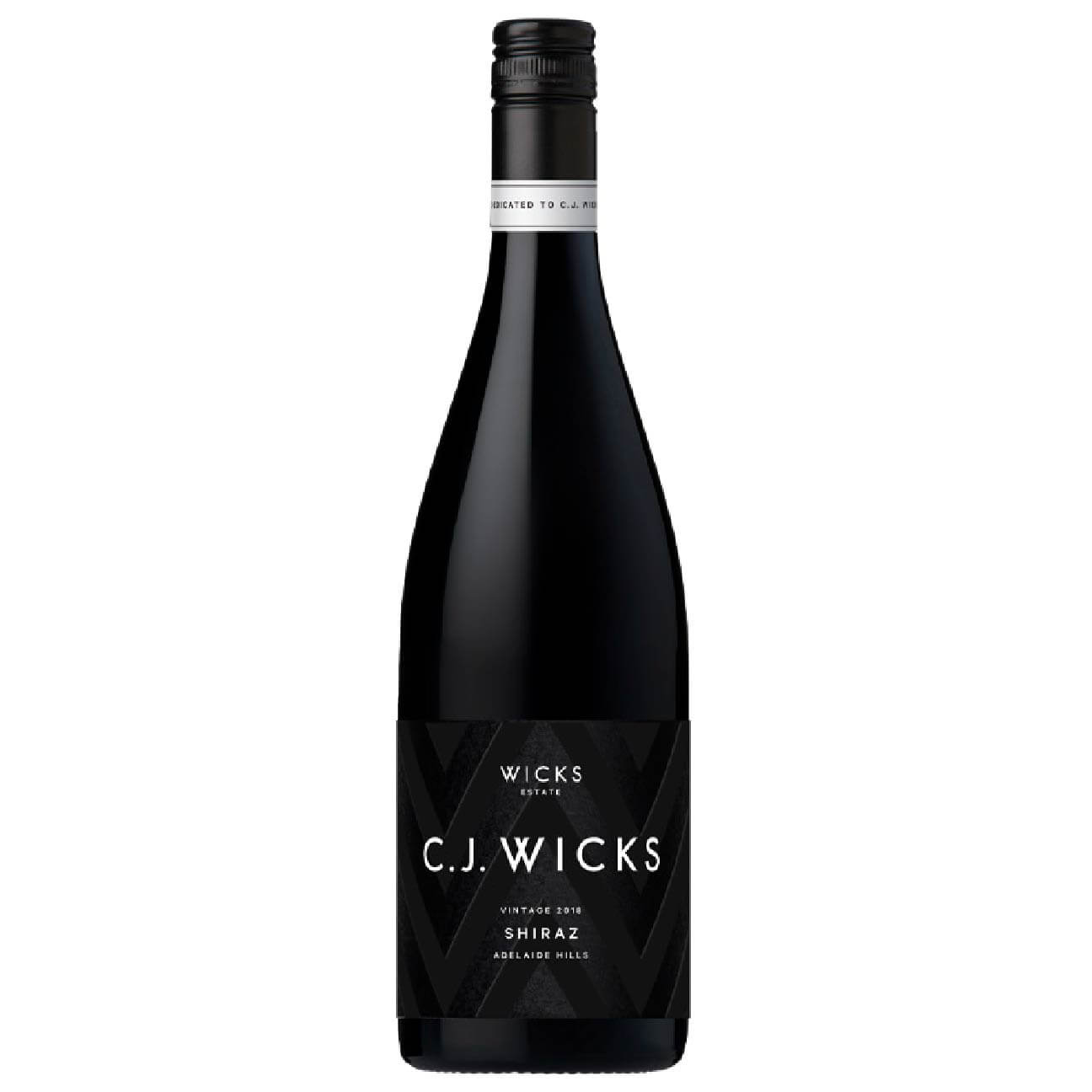 C.J. Wicks Shiraz,  Adelaide Hills 2019 (12 bottles)