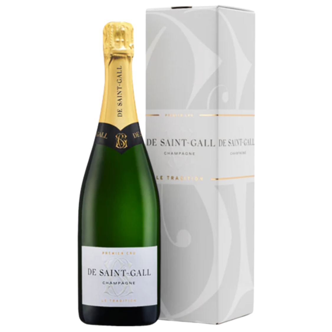 De Saint-Gall Tradition Premier Cru Brut (Gift Boxed) NV (6 Bottles)