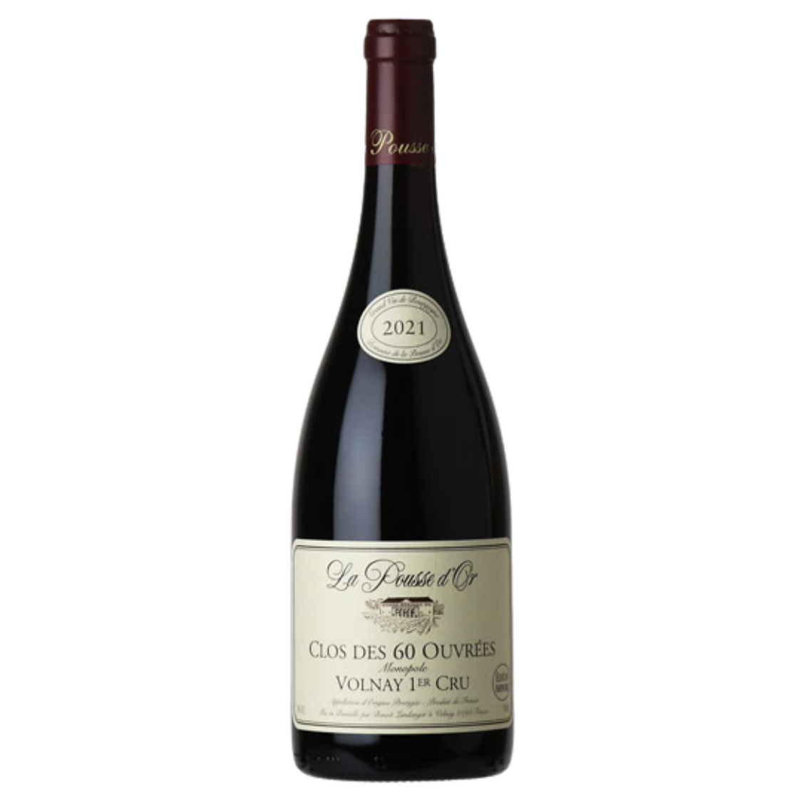 Domaine de la Pousse d’Or Volnay, Clos Des 60 ouvrees Amphore Premier Cru 2021 (6 Bottles)