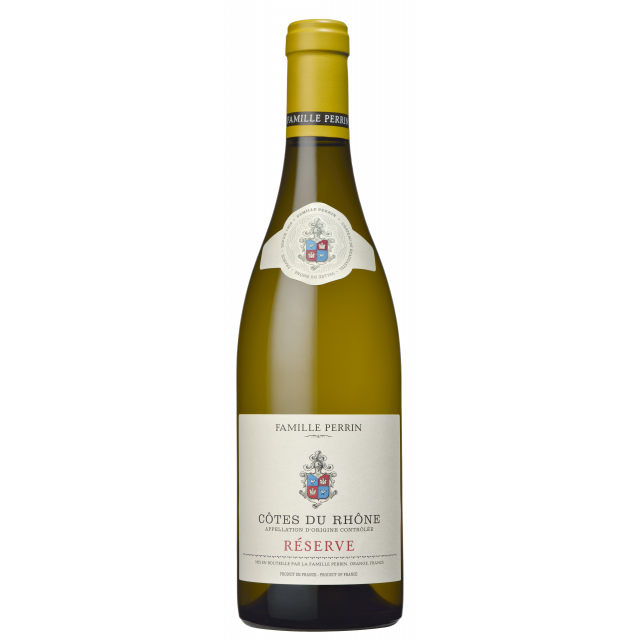 Famille Perrin Réserve Côtes du Rhône Blanc 2022 (12 bottles)