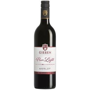 Giesen Pure Light Merlot 6%,  Hawkes Bay 2022 (12 bottles)