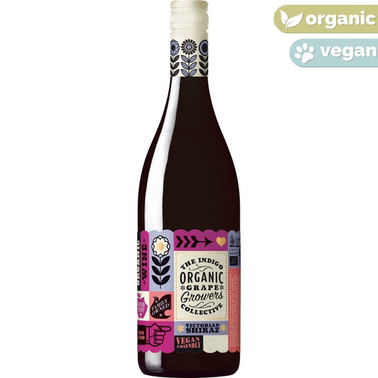 Indigo Organic Shiraz 2022 (12 bottles)