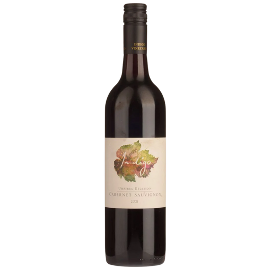 Indigo Vineyard Umpires Decision Series Cabernet Sauvignon 2021 (12 Bottles)