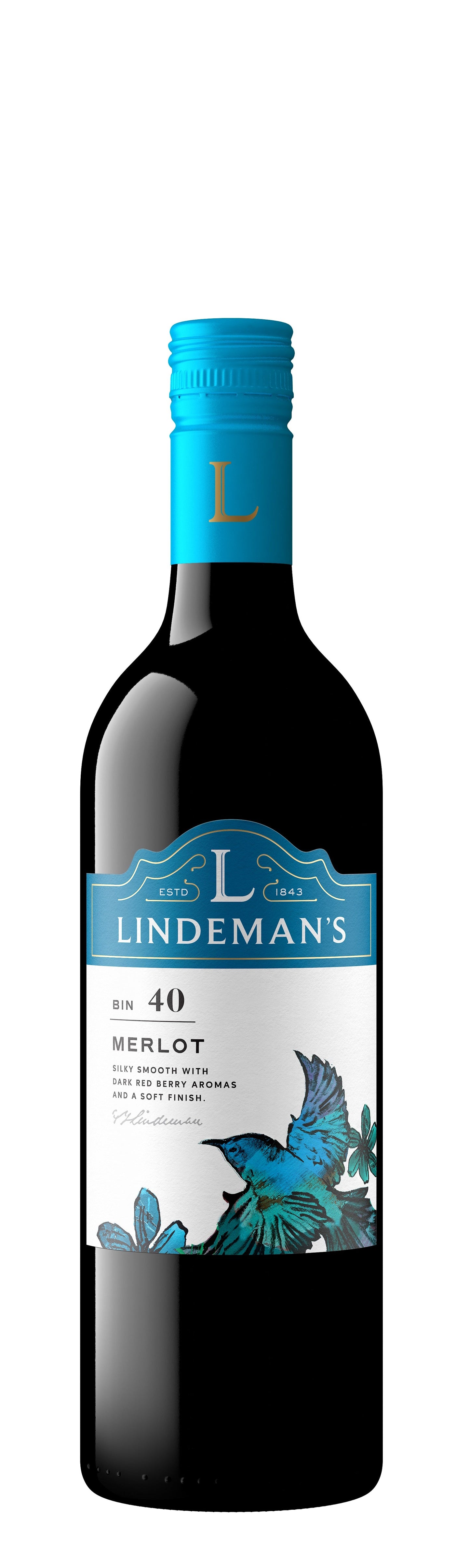 Lindermans Bin 40 Merlot  (12 Bottles)
