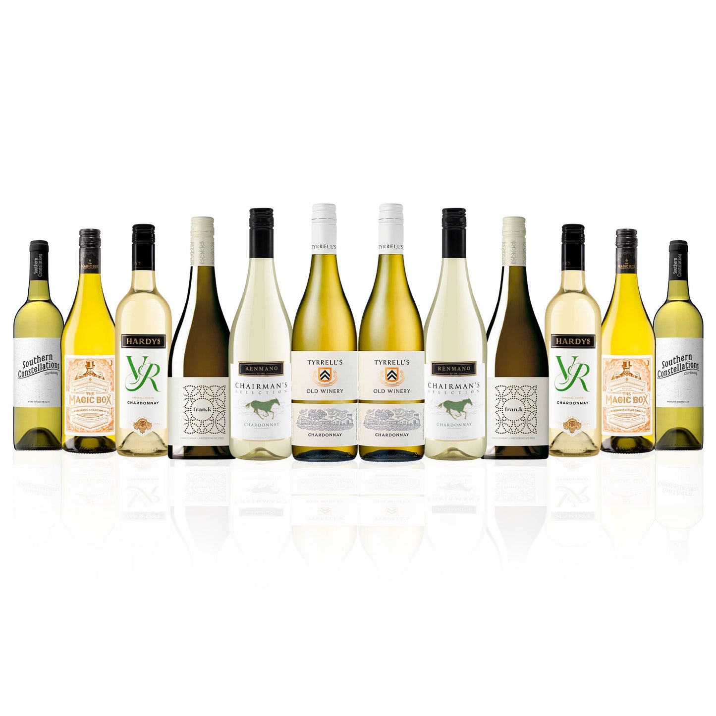 Chardonnay Lovers Mix Dozen  (12 Bottles)