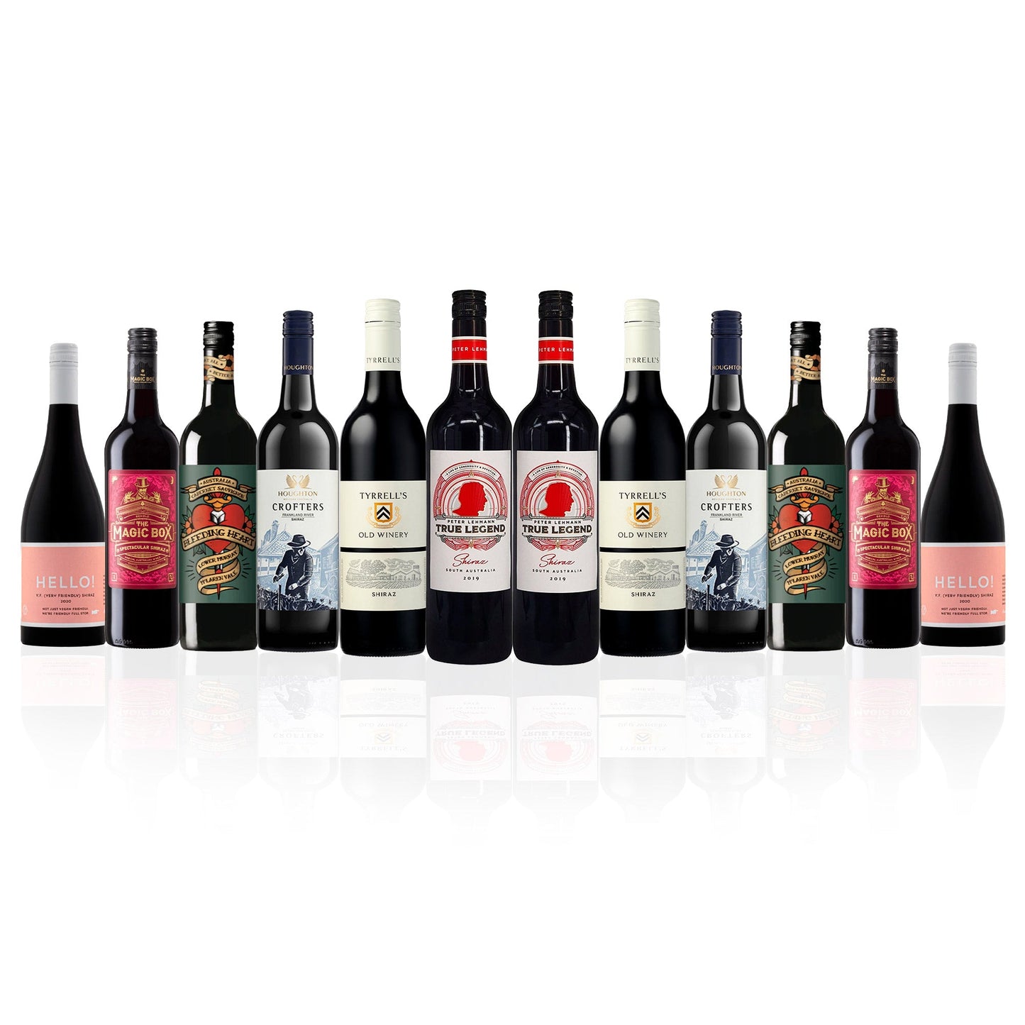 Shiraz and Friends Mix Dozen 2.0 (12 Bottles)