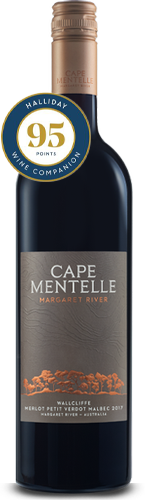 Cape Mentelle Wallcliffe Merlot, Petit Verdot, Malbec 2017 (12 bottles)