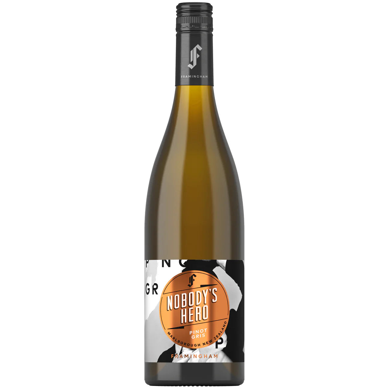 Framingham 'Nobody's Hero' Pinot Gris, Marlborough 2022 (12 bottles)