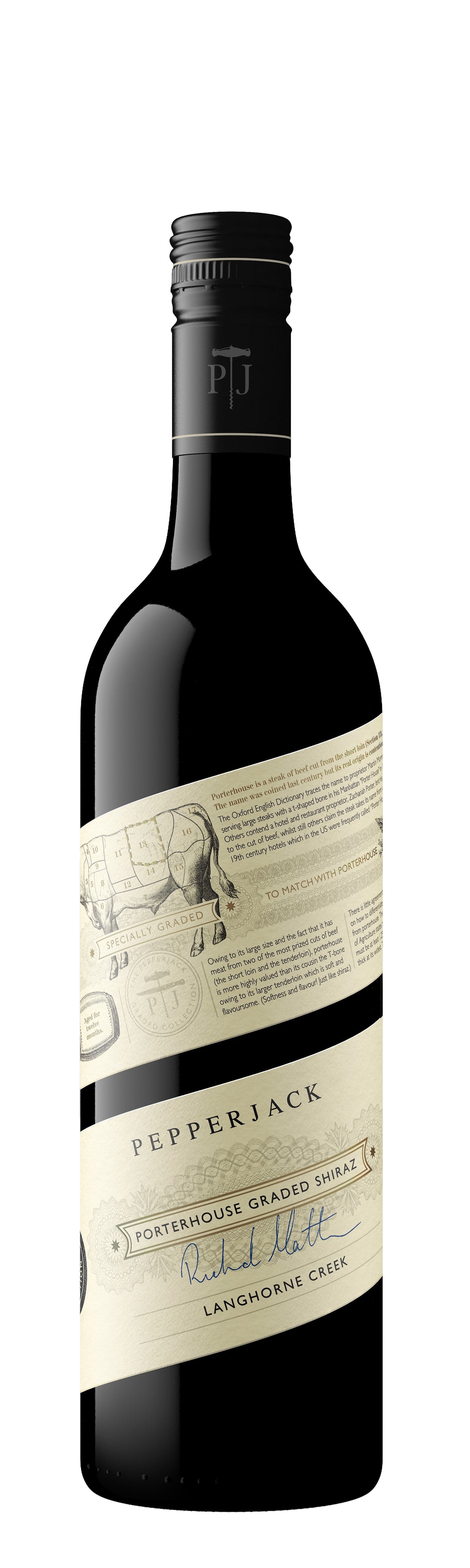 Pepperjack Graded Langhorne Creek Shiraz  (12 Bottles)