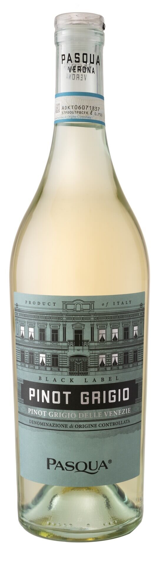 Pasqua Black Label Series Pinot Grigio Delle Venezie DOC 2021 (6 Bottles)