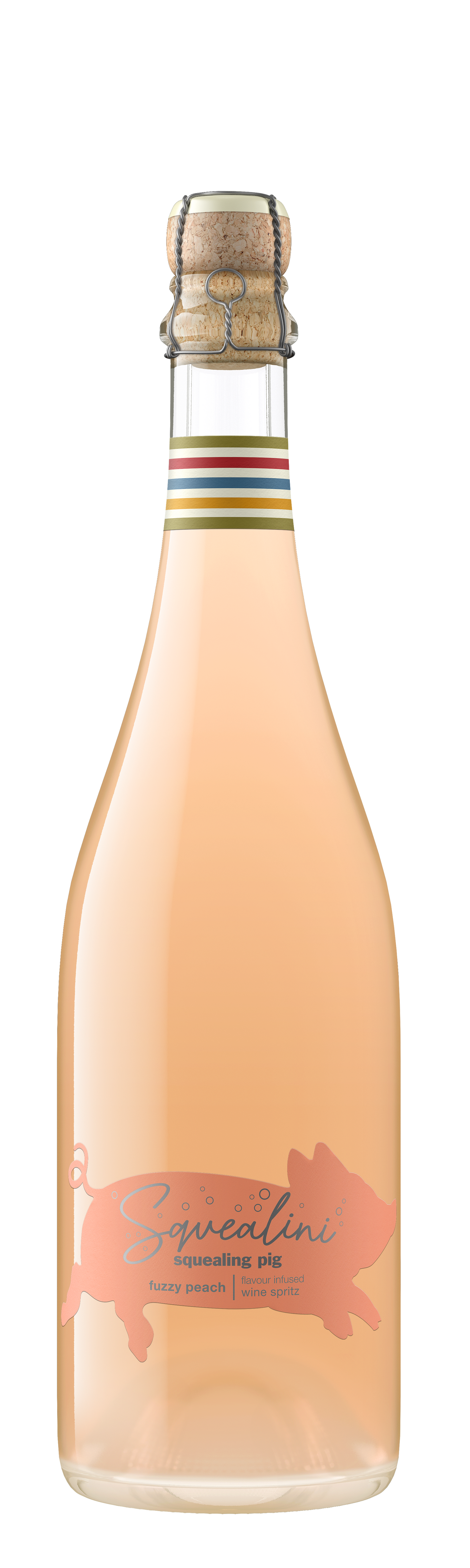 Squealing Pig Squealini Peach Spritz  (12 Bottles)