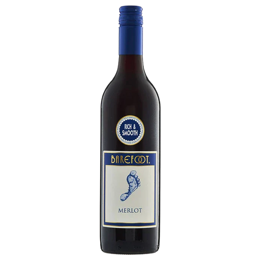 Barefoot Merlot, South East Australia 2022  (12 bottles)