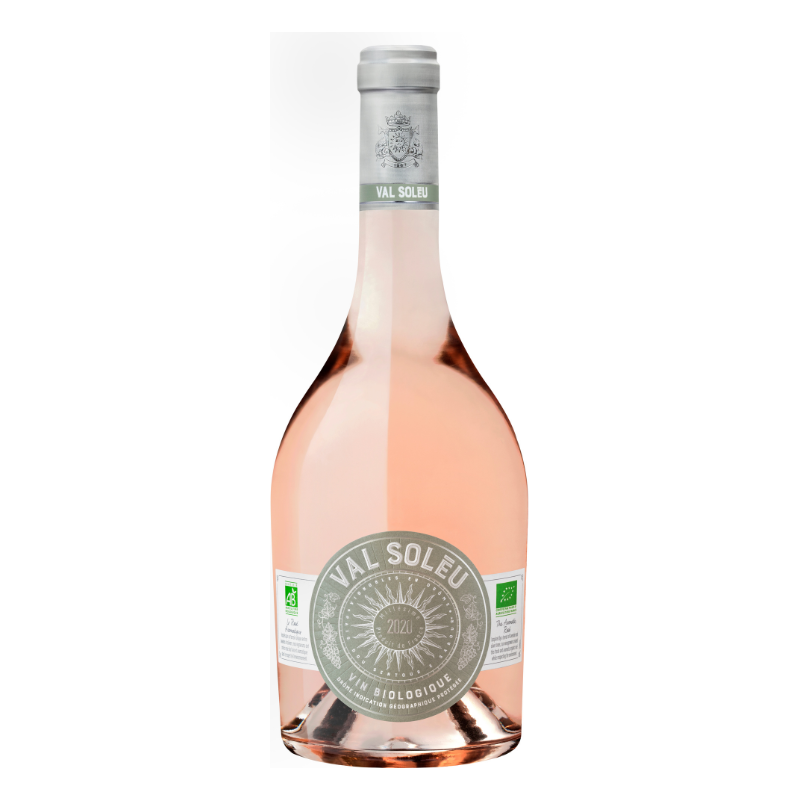 'Val Soléu' IGP Drôme Organic Rosé 2022 (12 Bottles)