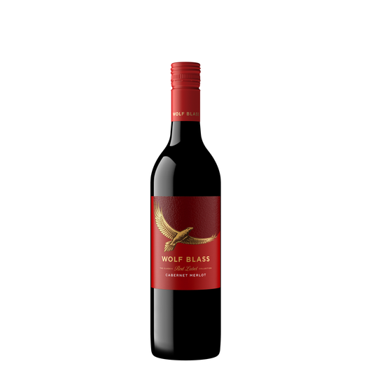 Wolf Blass Red Label Cabernet Merlot  (12 Bottles)