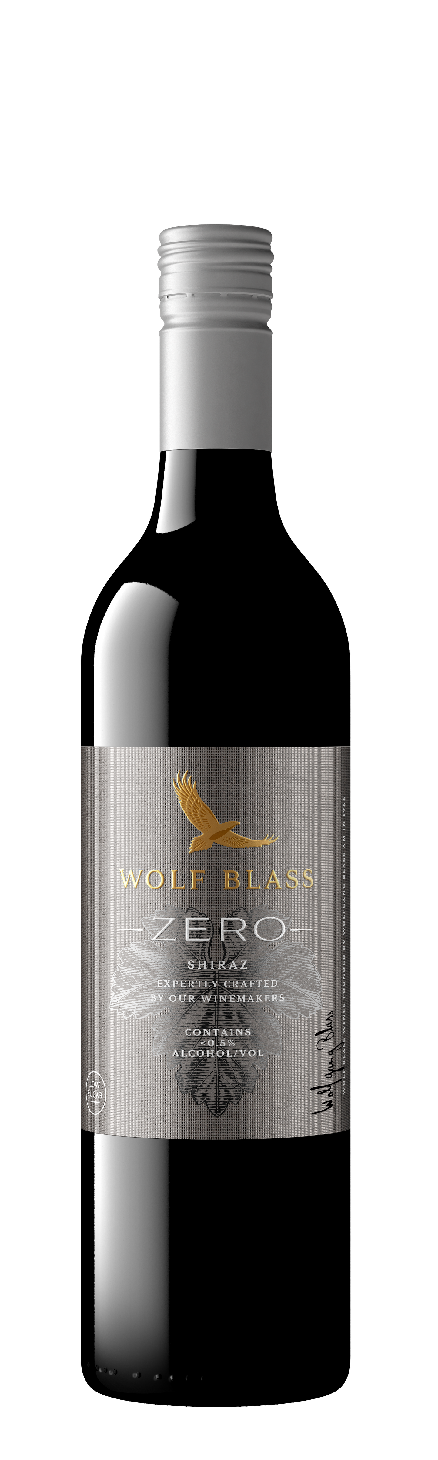 Wolf Blass Zero Alcohol Shiraz  (12 Bottles)
