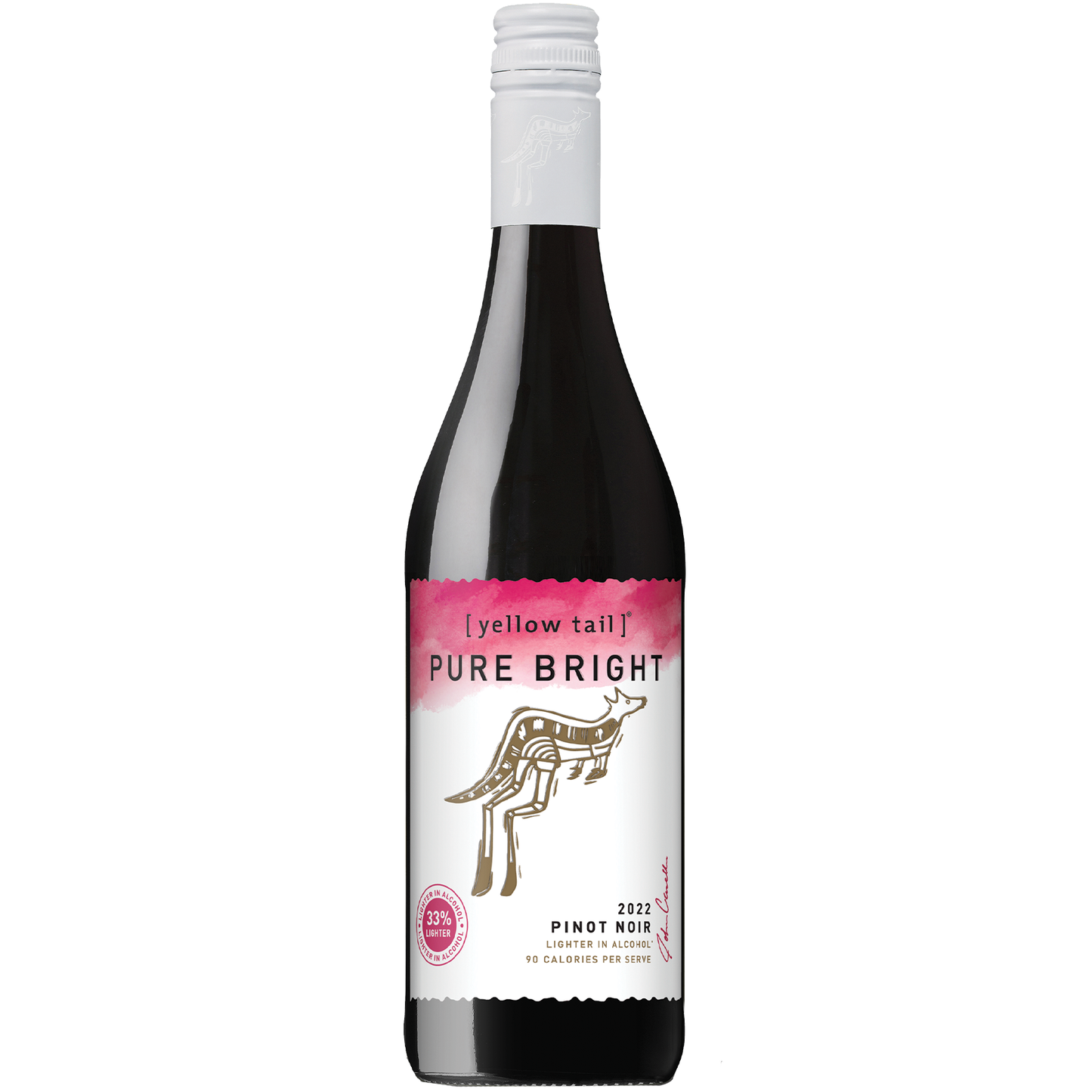 Yellow Tail Pure Bright Pinot Noir 2021 (12 bottles)