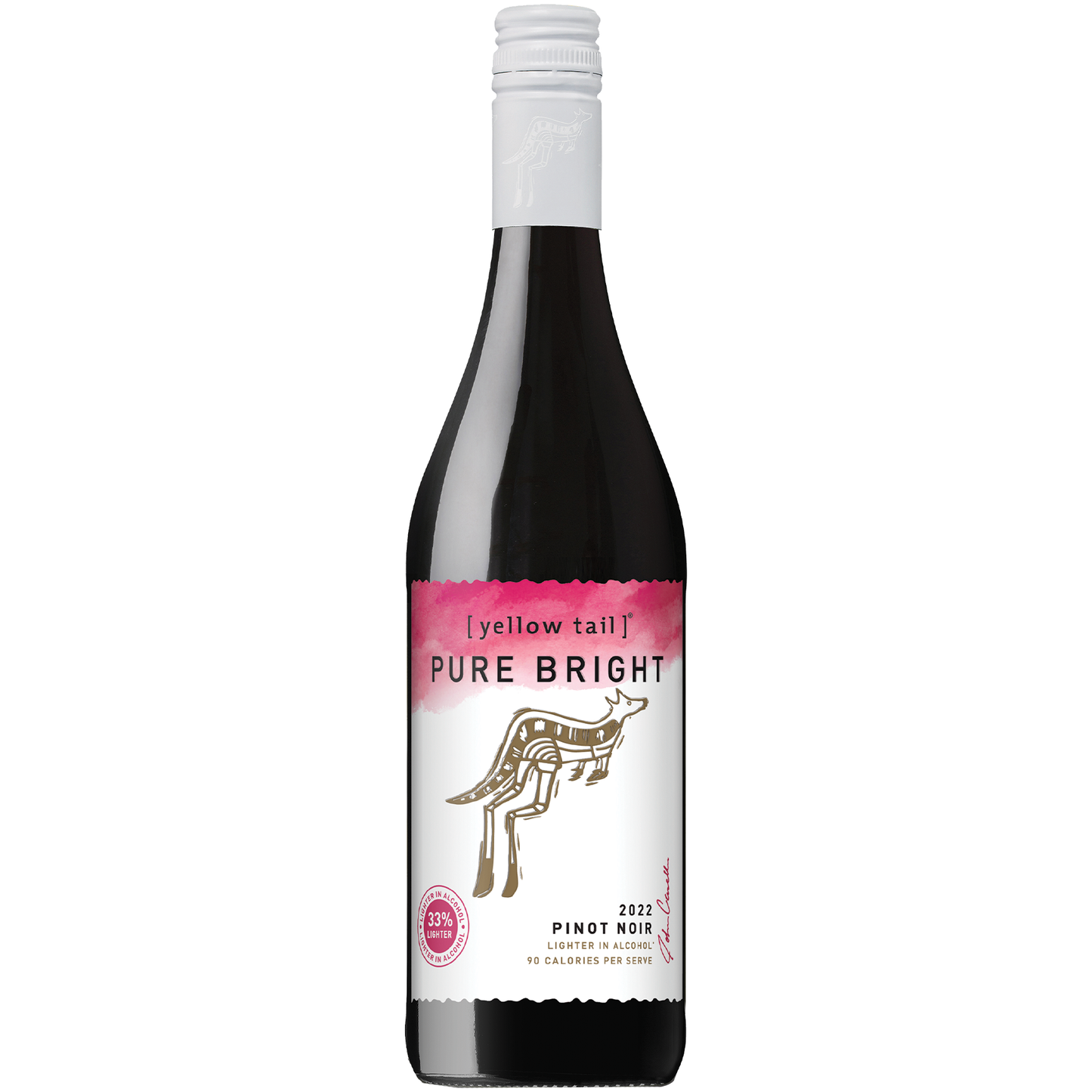 Yellow Tail Pure Bright Pinot Noir 2022 (12 bottles)