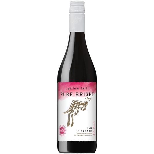 Yellow Tail Pure Bright Pinot Noir 2022 (12 bottles)