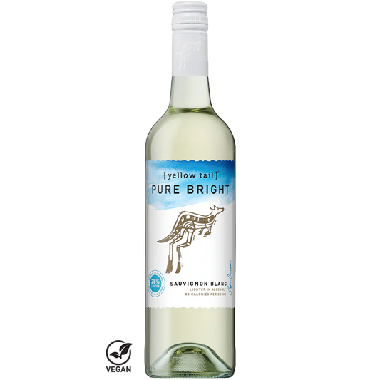 Yellow Tail Pure Bright Sauvignon Blanc 2021 (12 bottles)