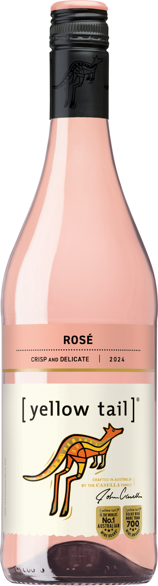 Yellow Tail Rose 2024 (12 bottles)