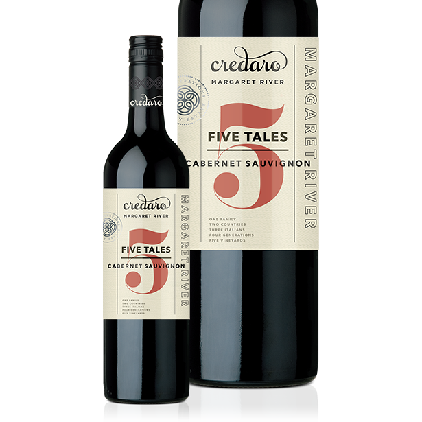 Credaro Five Tales Cabernet Sauvignon 2022 (12 bottles)