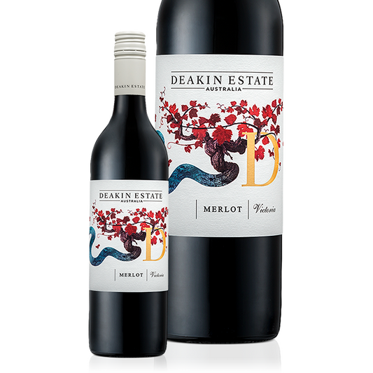 Deakin Estate Merlot 2022 (12 bottles)