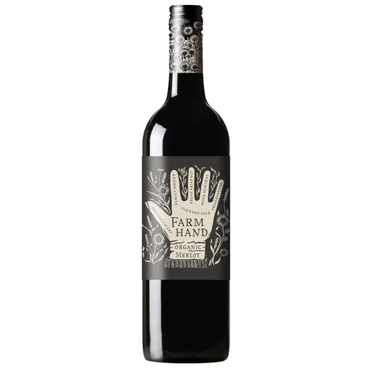 Farm Hand South Australia Merlot Organic Vegan 2022 (12 bottles)