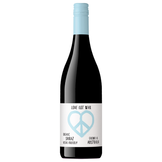 Love Not War Shiraz Organic Vegan 2022 (12 bottles)