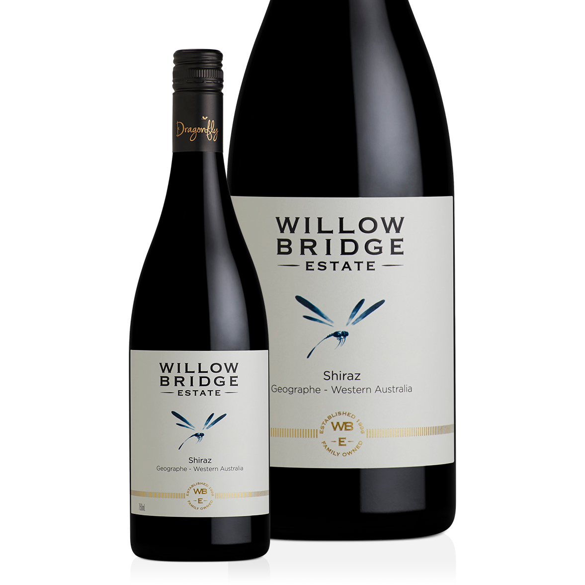 Willow Bridge Dragon Fly Shiraz 2022 (12 bottles)