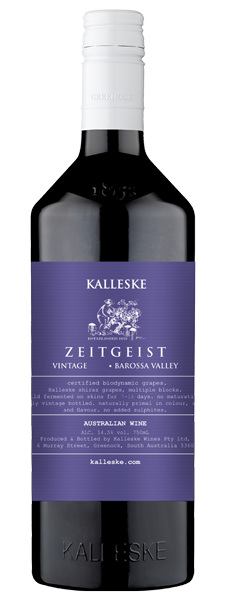 Kalleske Zeitgeist Shiraz 2023 (6 Bottles)