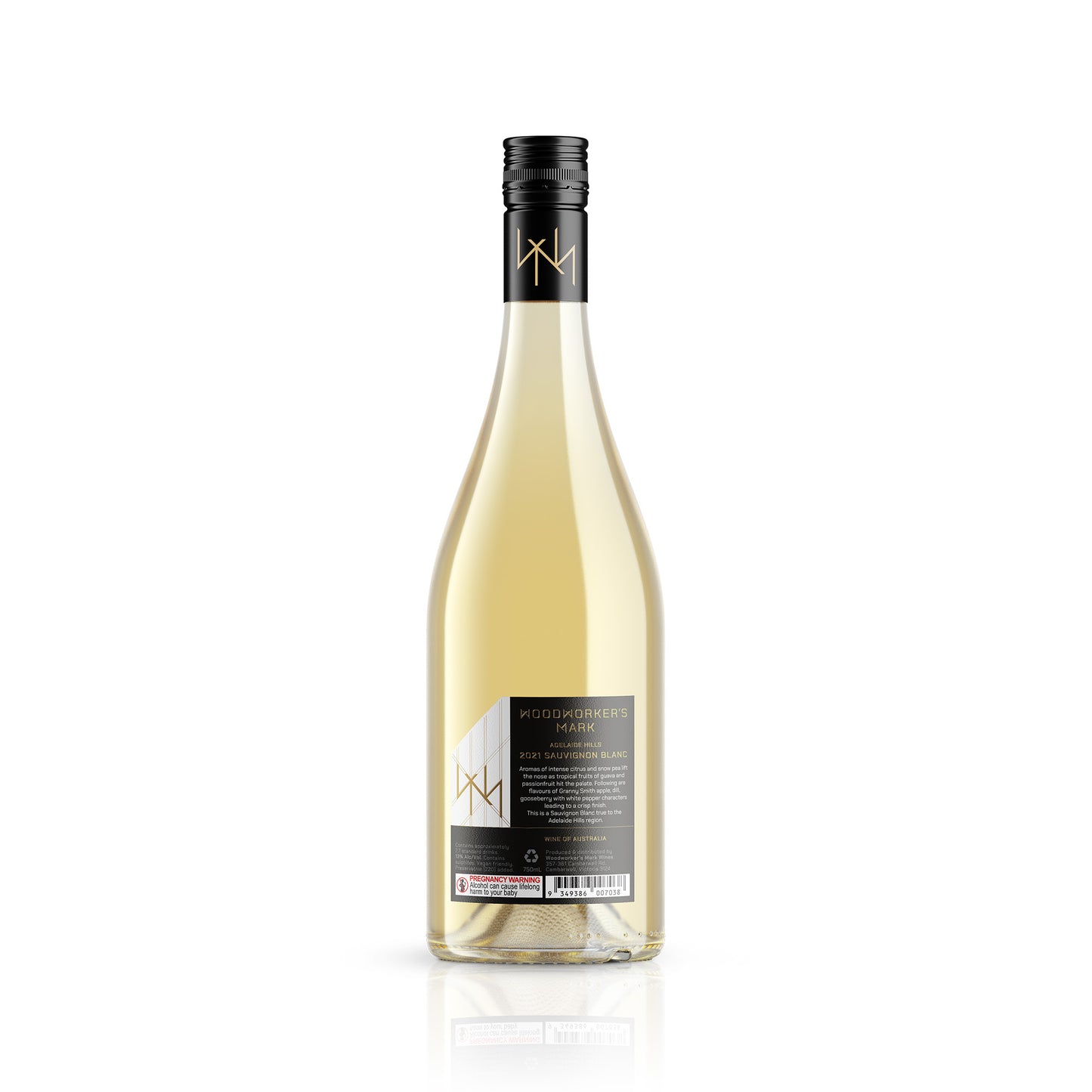2021 Woodworkers Mark Adelaide Hills Sauvignon Blanc (12 Bottles)
