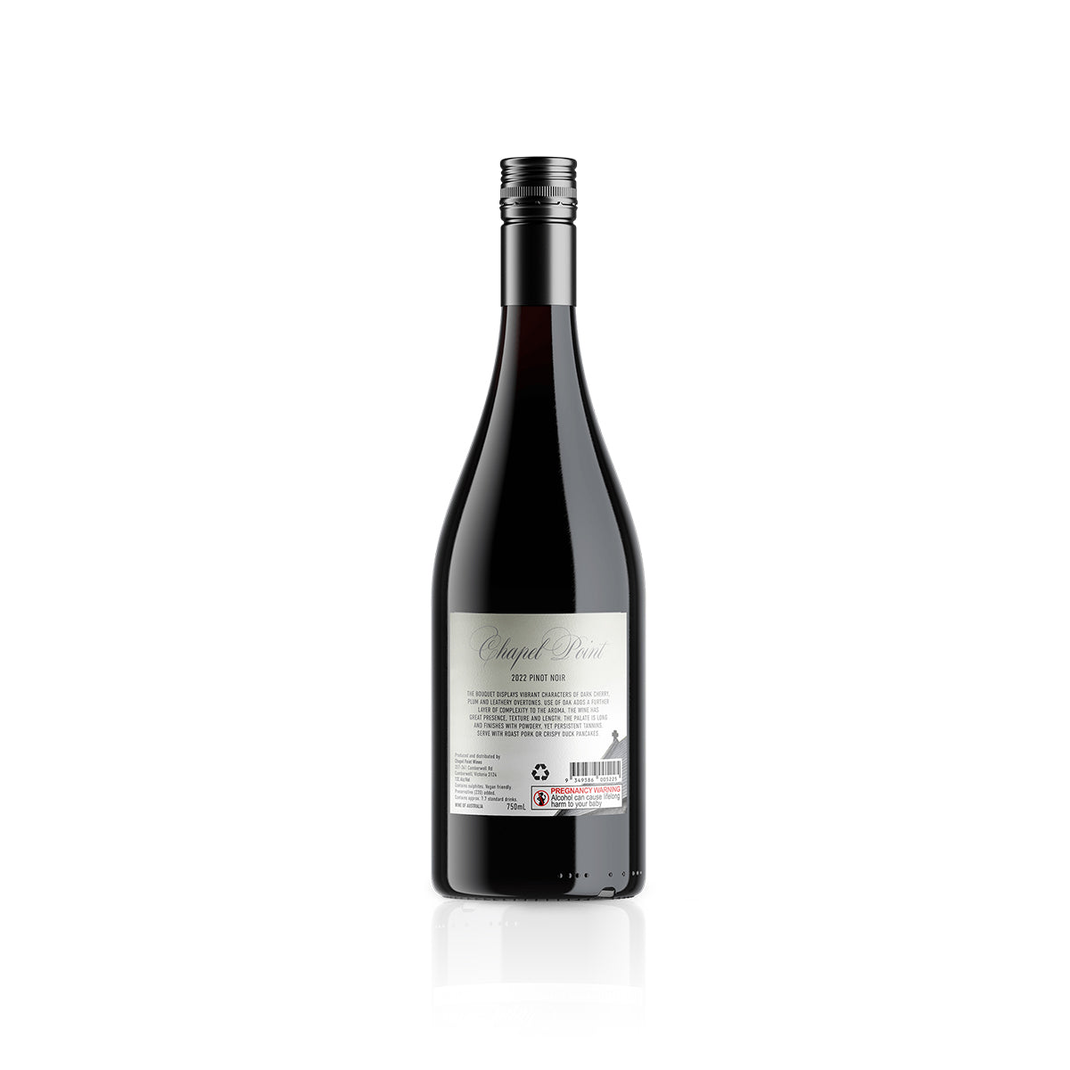Chapel Point Pinot Noir 2022 (12 Bottles)