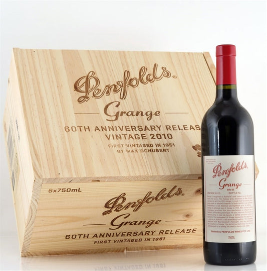 Penfolds Bin 95 Grange Shiraz 2010 60th Anniversary Release (6 Bottles)