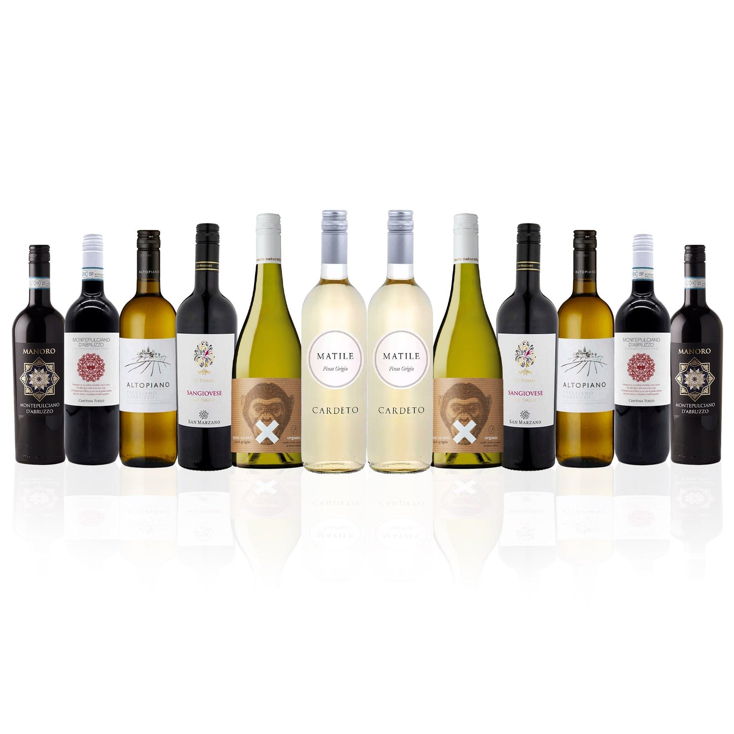 Giro d'Italia 1.0 Mixed Wine Dozen (12 Bottles)